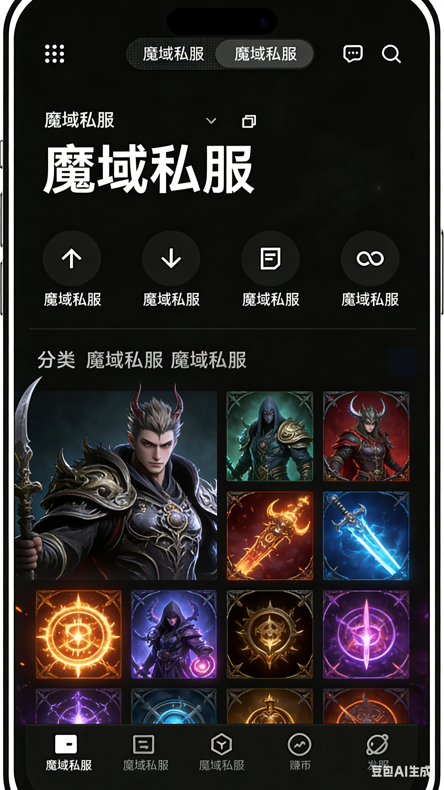 魔域sf手游安装演示